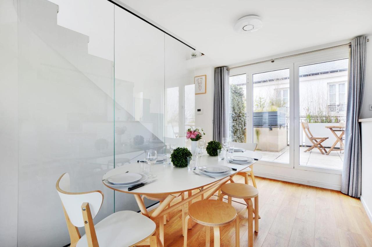 Exceptional Triplex With Terrace - Montmartre Lejlighed Paris Eksteriør billede